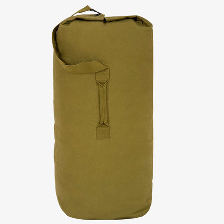 Highlander Canvas Duffle Kit Bag 14" Olive Green | Task Outdoor