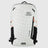 Highlander Kynetik Rucksack 15L in White - front view with zipped front pocket and orange bungee cords