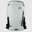 Highlander Kynetik Rucksack 20L in White - front view with zipped front pocket and orange bungee cords