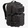 Mil-Tec Large MOLLE Assault Rucksack: 36L Tactical Backpack Black | Task Outdoor