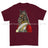 Life Guards Ceremonial Horse Guard Art Printed T-Shirt - Maroon