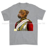 Life Guards Ceremonial Mastiff Dog Art Printed T-Shirt - Sports Grey