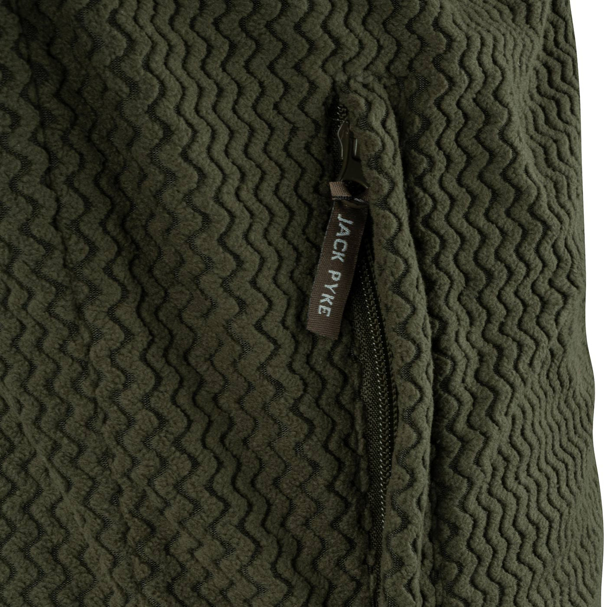 Jack Pyke Lightweight Z Fleece Jacket Dark Olive | Task Outdoor