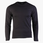 Mil-Tec Long Sleeve Cotton T-Shirt Black 