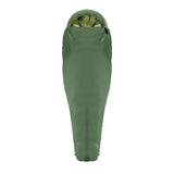 Vango Mantis 300 Sleeping Bag in pine green on white background