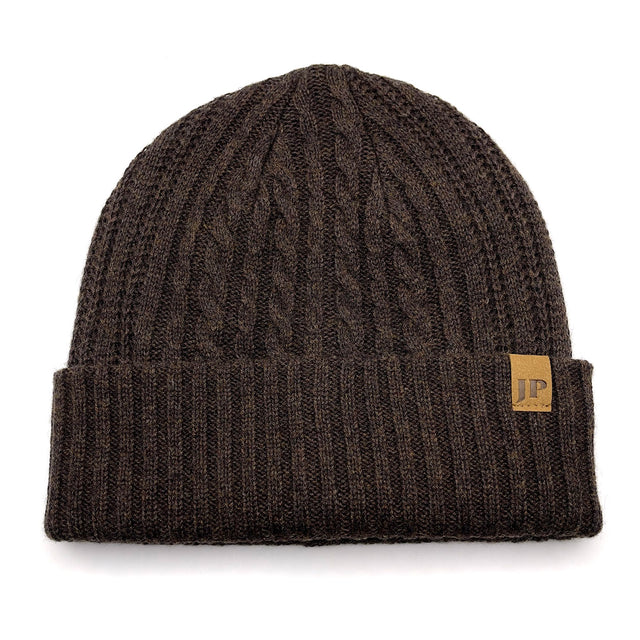 Jack Pyke Merino Wool Beanie Hat Brown | Task Outdoor