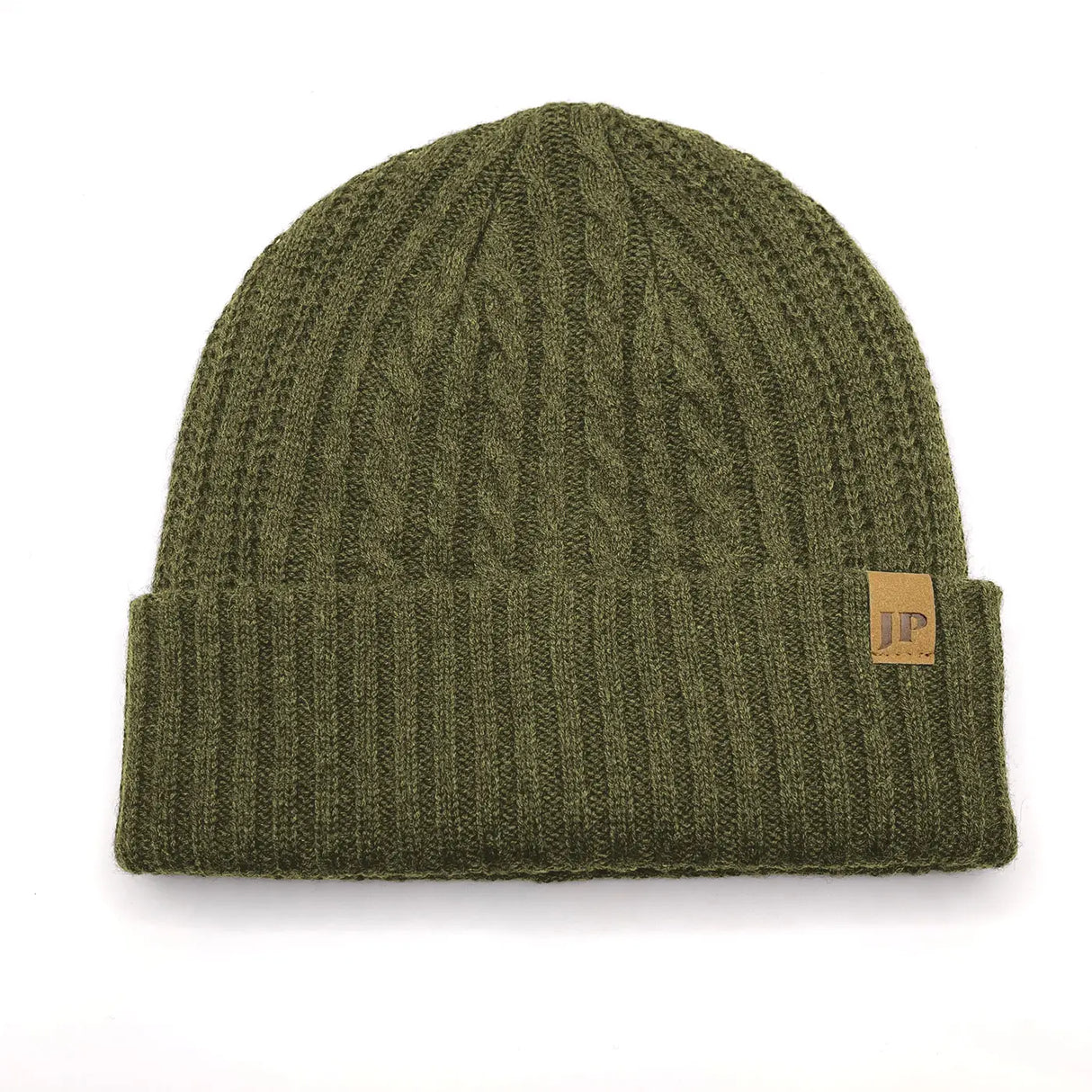 Jack Pyke Merino Wool Beanie Hat Olive Green | Task Outdoor