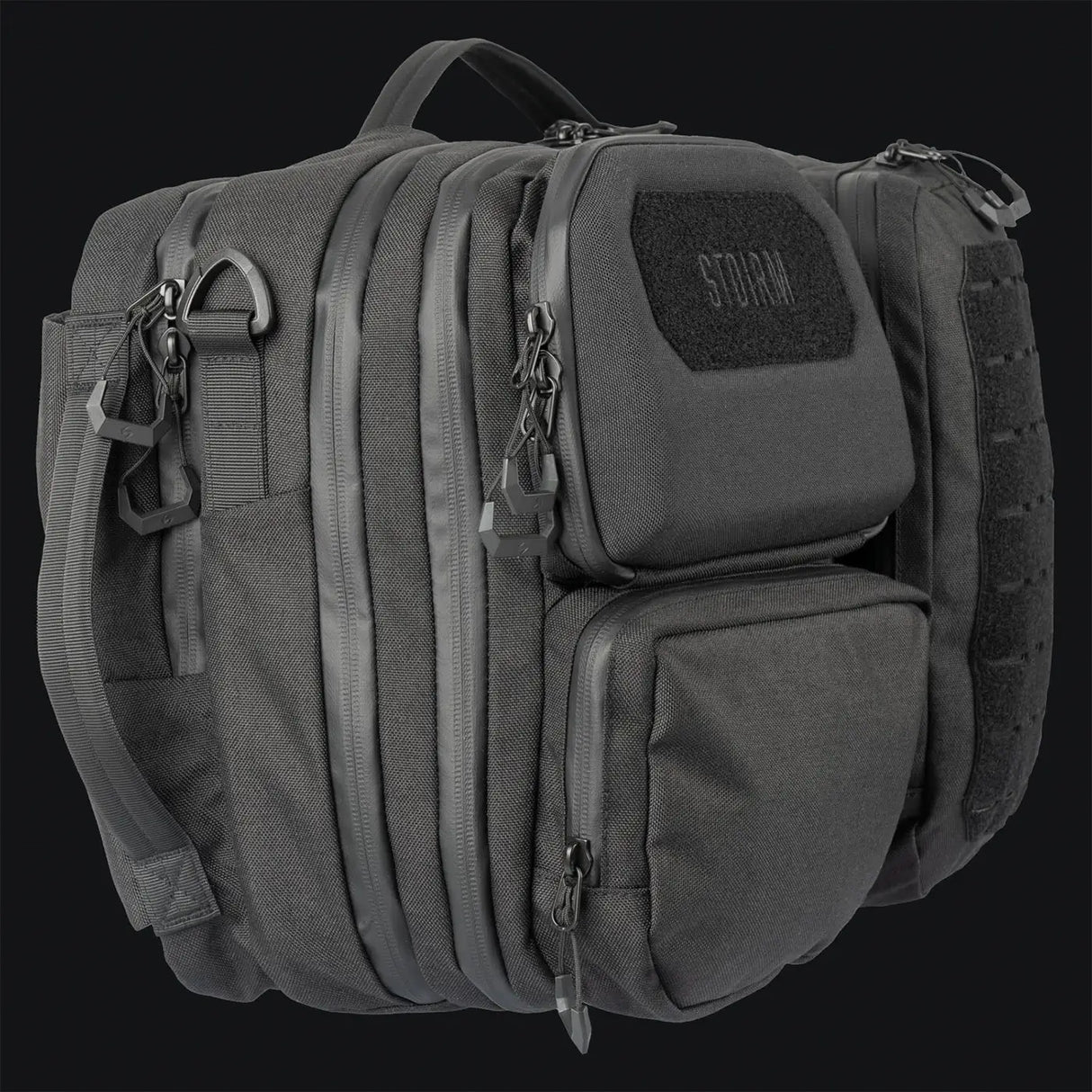 Stoirm Tactical Messenger Bag Black | Task Outdoor