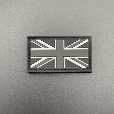 Miniature PVC Union Jack Patch, Hook & Loop, 4.5cm