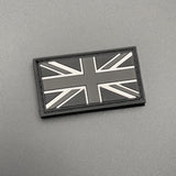 Miniature PVC Union Jack Patch, Hook & Loop, 4.5cm