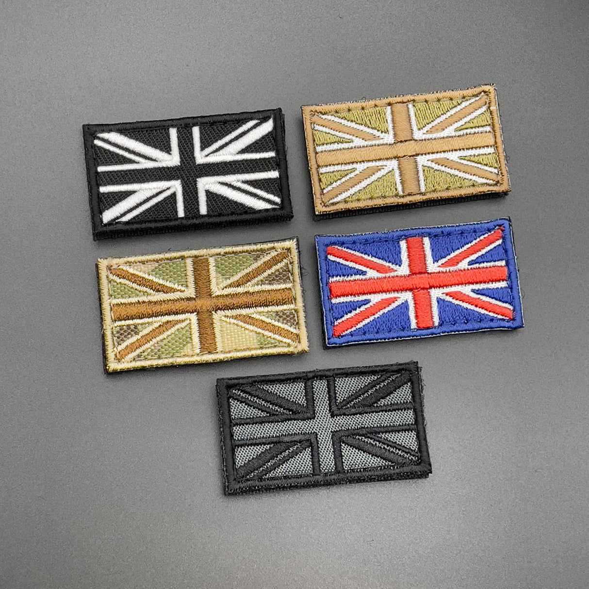 Miniature Embroidered Union Jack Patch (4.5cm)