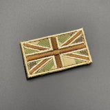 Small MTP Camo Embroidered Union Jack Patch Hook & Loop | Task Outdoor