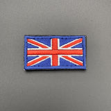 Small Embroidered Union Jack Patch Hook & Loop | Task Outdoor