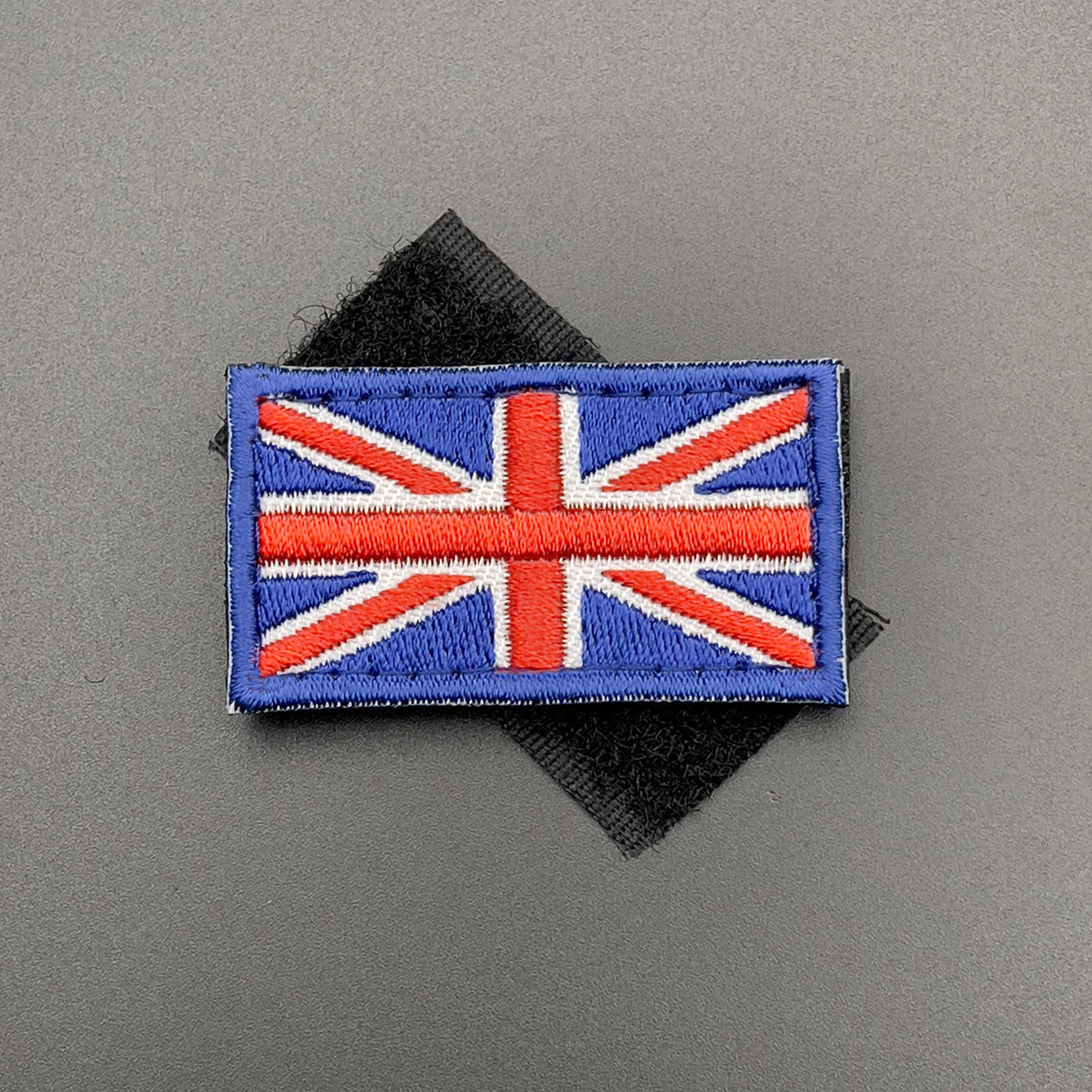 Small Embroidered Union Jack Patch Hook & Loop | Task Outdoor