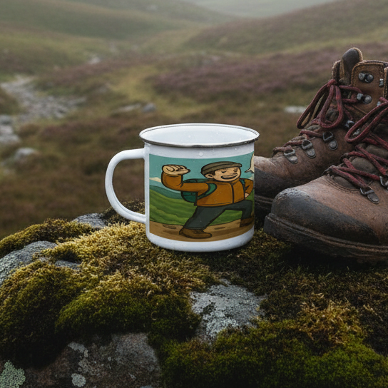 Wainwrights Completed It Mate Enamel Mug 12oz – for Him