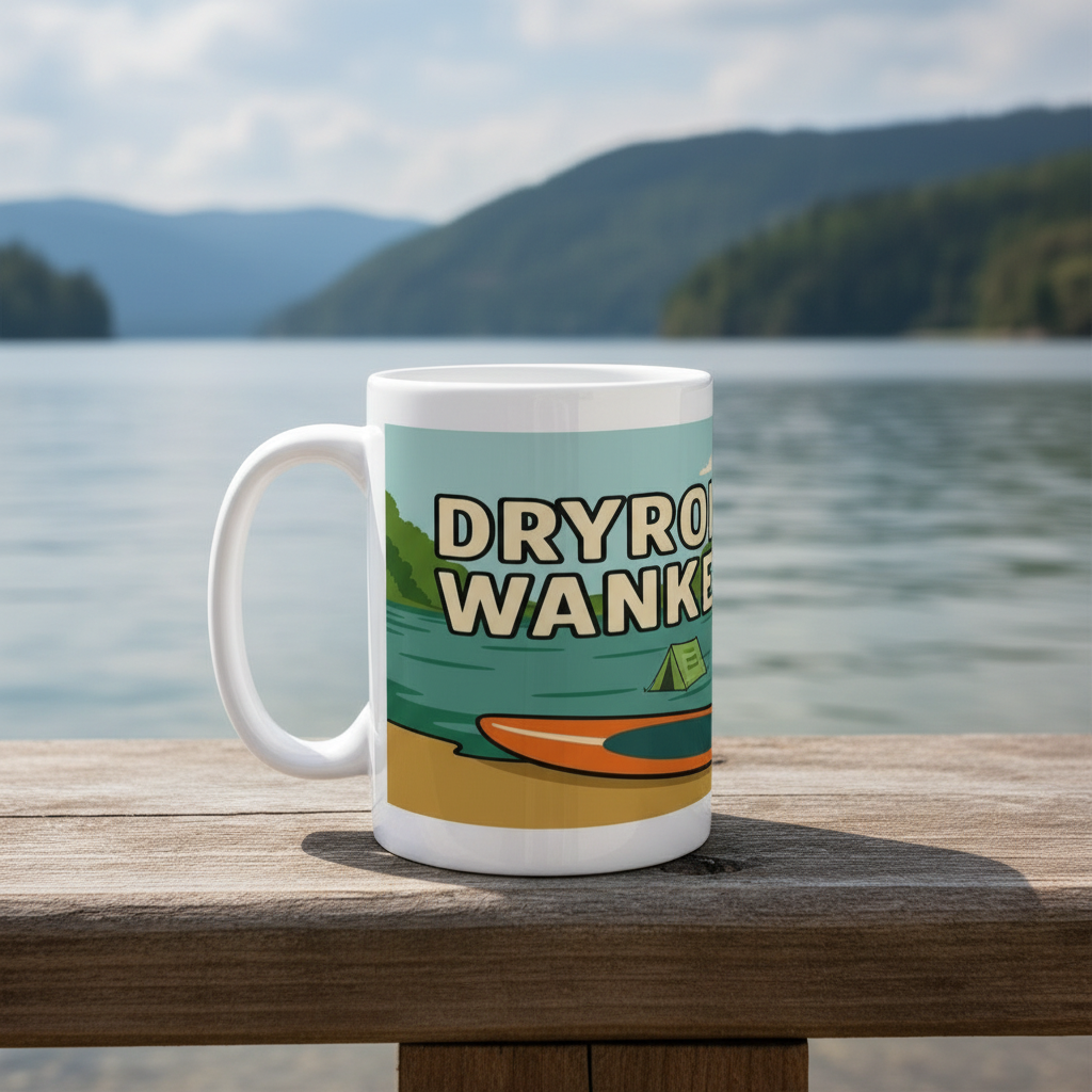 Dryrobe Wanker Ceramic Mug 15oz - for Him