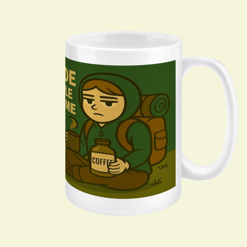 I Go Outside to Avoid People Ceramic Mug 15oz - for Her