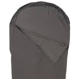 Highlander Mummy Sleeping Bag Liner close up of top