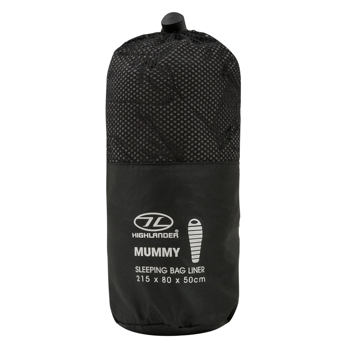 Highlander Mummy Sleeping Bag Liner with stuff sack