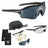 Bolle MY6 Eyeshield 3 Lens Kit - all components on white background