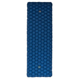 Highlander Nap-Pak Arctic R11 Inflatable Sleeping Mat in deep blue from above on white background