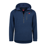 Sugar Loaf Shepherd Polar Fleece Hoodie in Navy Blue from the front on white background