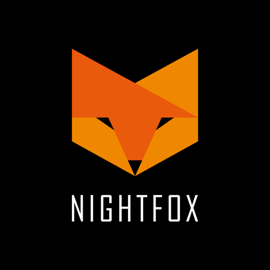 Nightfox Night Vision logo on black background