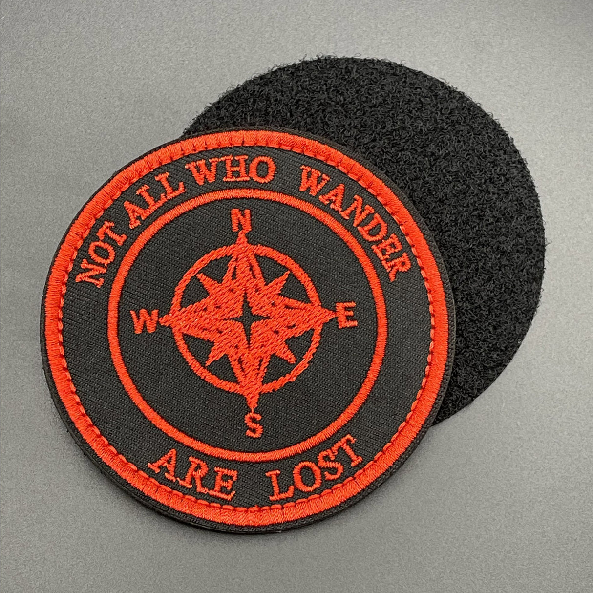 Not All Who Wander Are Lost Patch, Hook & Loop, 8cm | Task Outdoor