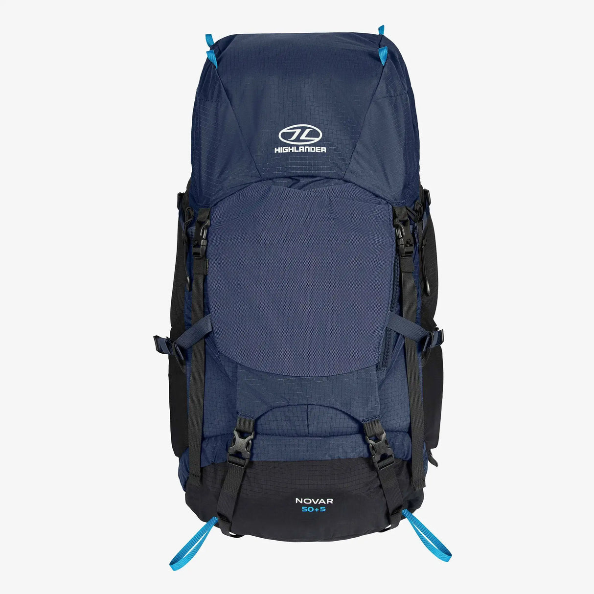 Highlander Novar 50+5L Rucksack - Navy Blue alternate view 3