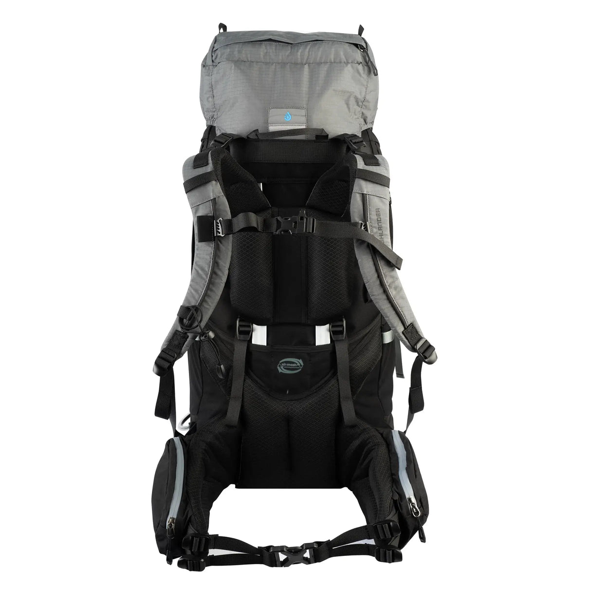 Highlander Novar 60+5L Rucksack - Dark Grey alternate view 2