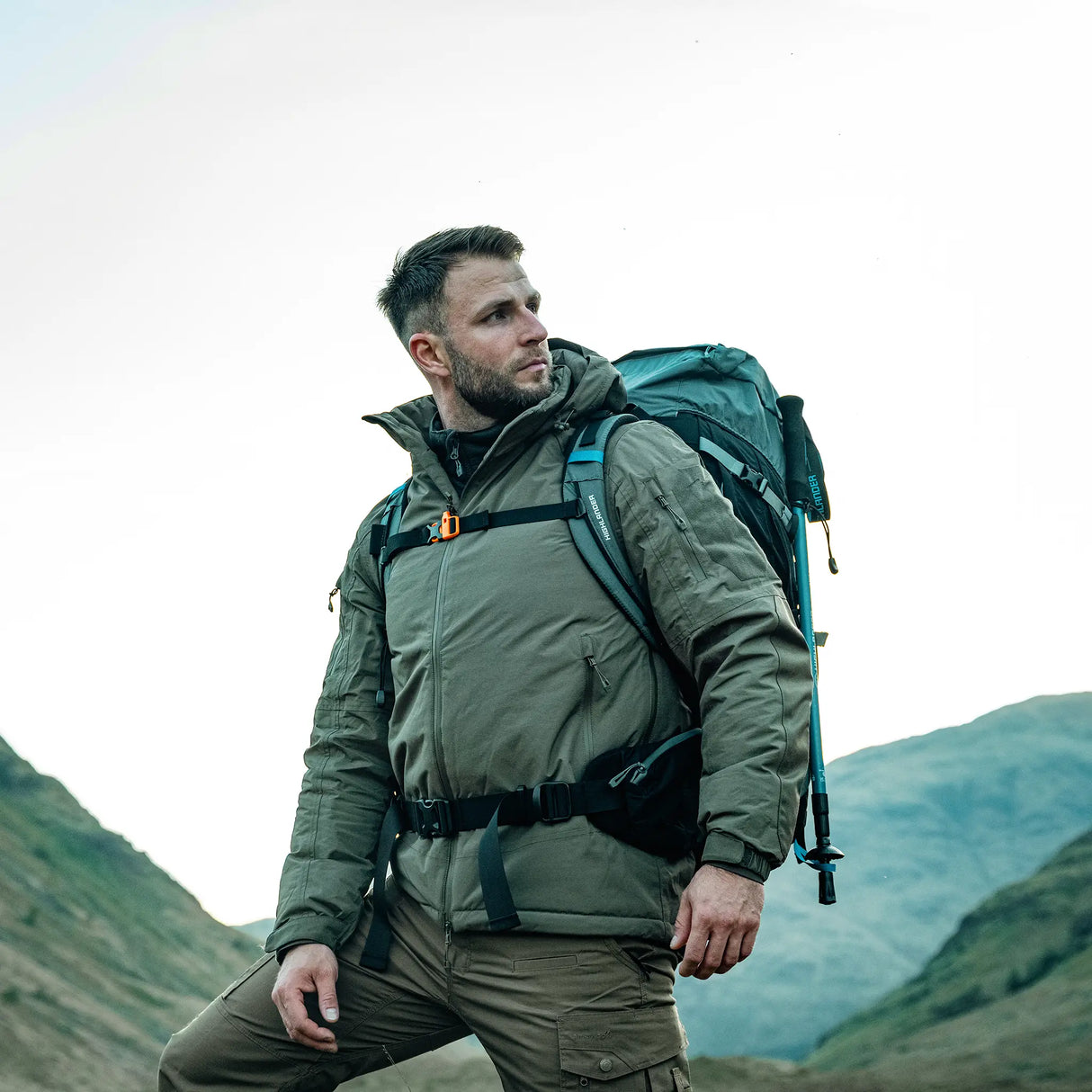 Highlander Novar 60+5L Rucksack - Navy Blue alternate view 14