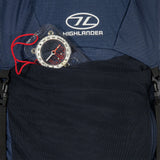 Highlander Novar 60+5L Rucksack - Navy Blue alternate view 2