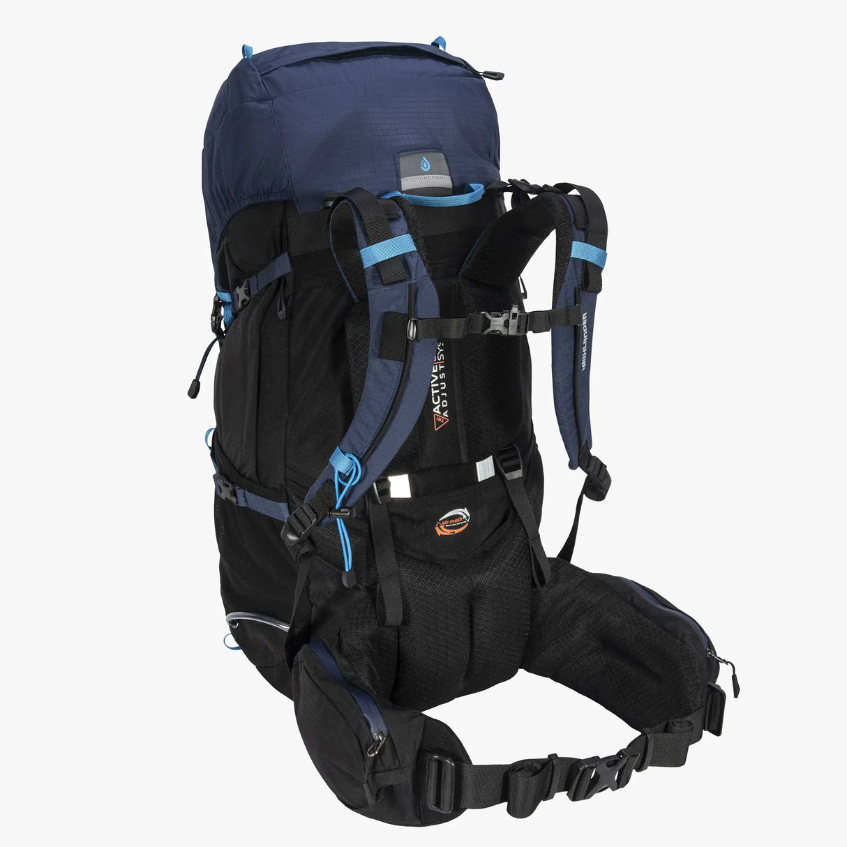 Highlander Novar 60+5L Rucksack - Navy Blue alternate view 8