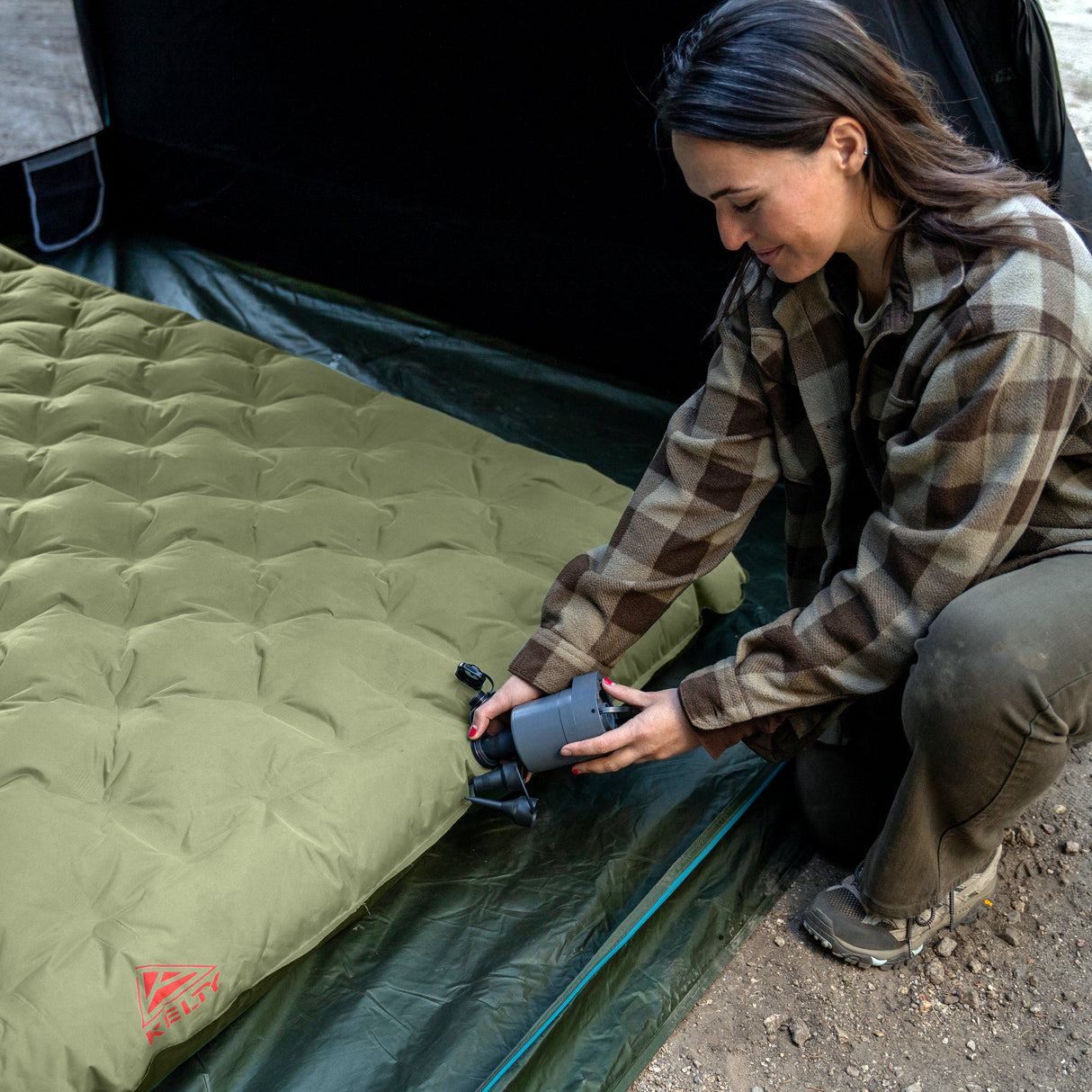 Kelty Kush Air Bed - Sea Spray alternate view 1
