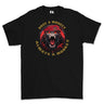 Royal Military Police Once a Monkey Printed T-Shirt - Black