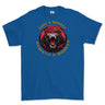 Royal Military Police Once a Monkey Printed T-Shirt - Royal Blue