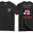 OP Banner Veteran Double Side Printed T-Shirt - Black