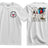 OP Herrick Veteran Double Side Printed T-Shirt - White