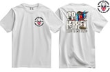 OP Herrick Veteran Double Side Printed T-Shirt - White