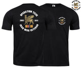 OP Telic Iraq War Veteran Double Side Printed T-Shirt - Black