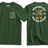OP Telic Iraq War Veteran Double Side Printed T-Shirt - Olive Green