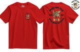 OP Telic Iraq War Veteran Double Side Printed T-Shirt - Red