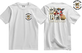 OP Telic Iraq War Zone Veteran Double Side Printed T-Shirt - White