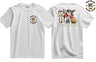 OP Telic Iraq War Zone Veteran Double Side Printed T-Shirt - White