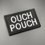 Ouch Pouch Patch Black, Hook & Loop, 8cm | Task Outdoor