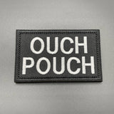 Ouch Pouch Patch Black, Hook & Loop, 8cm | Task Outdoor