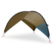 Kelty Sunshade with Side Wall - Fallen Rock Hydro pitched shelter