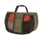 Snugpak PakBox WGTE 1L Packing Cubes in olive green from the front on white background