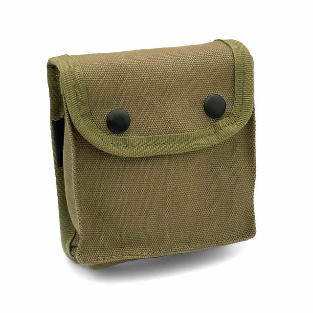 Mil-Tec Small Para Canvas Belt Pouch Olive Green | Task Outdoor