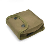 Mil-Tec Small Para Canvas Belt Pouch Olive Green | Task Outdoor